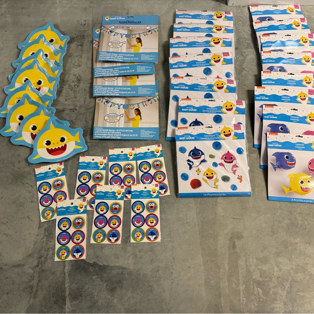 Baby Shark Party Supplies